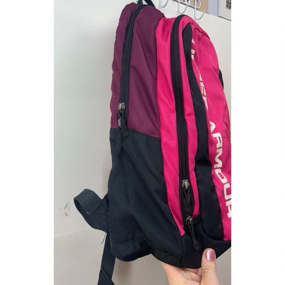 Under Armour Pink & Black backpack (18 inch)